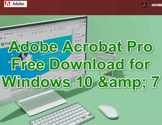 adobe acrobat x trial download